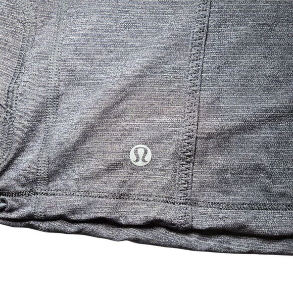 Lululemon Back On Track Short Sleeve Tech - Coal - Picture 6 of 9